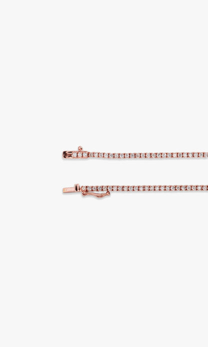 Rose Gold Tennis Chain