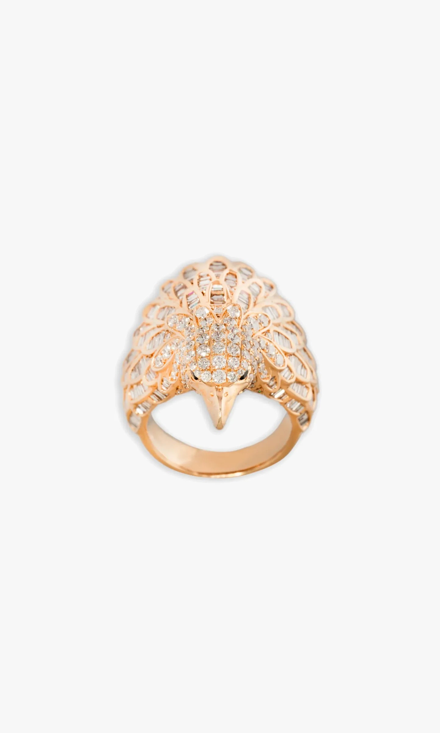 Eagle Ring With Diamonds