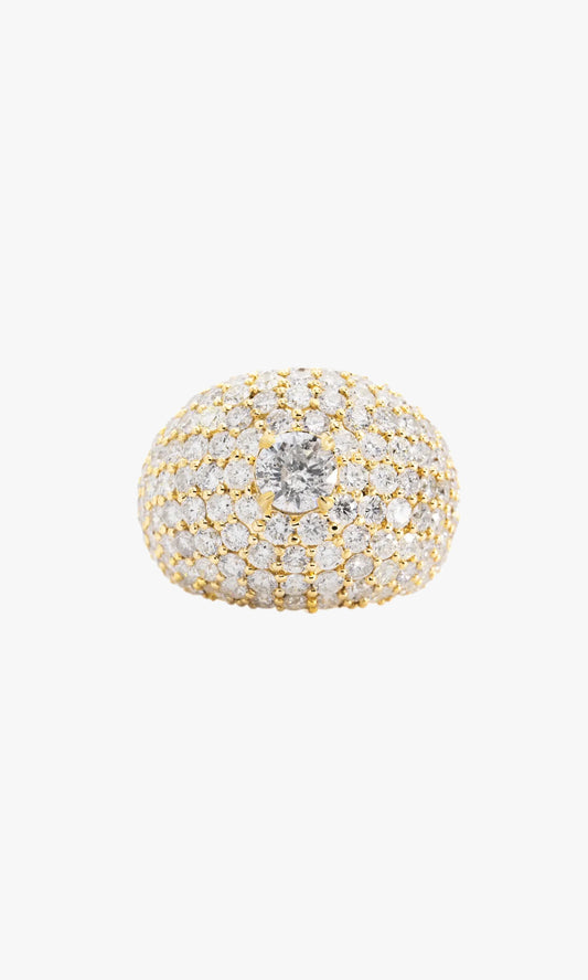 Diamond Ring With Center Stone