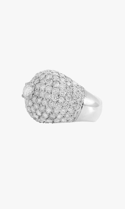 Diamond Ring With Center Stone