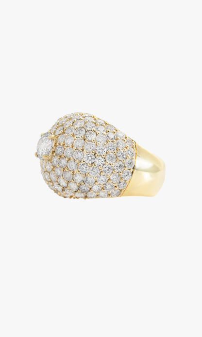 Diamond Ring With Center Stone