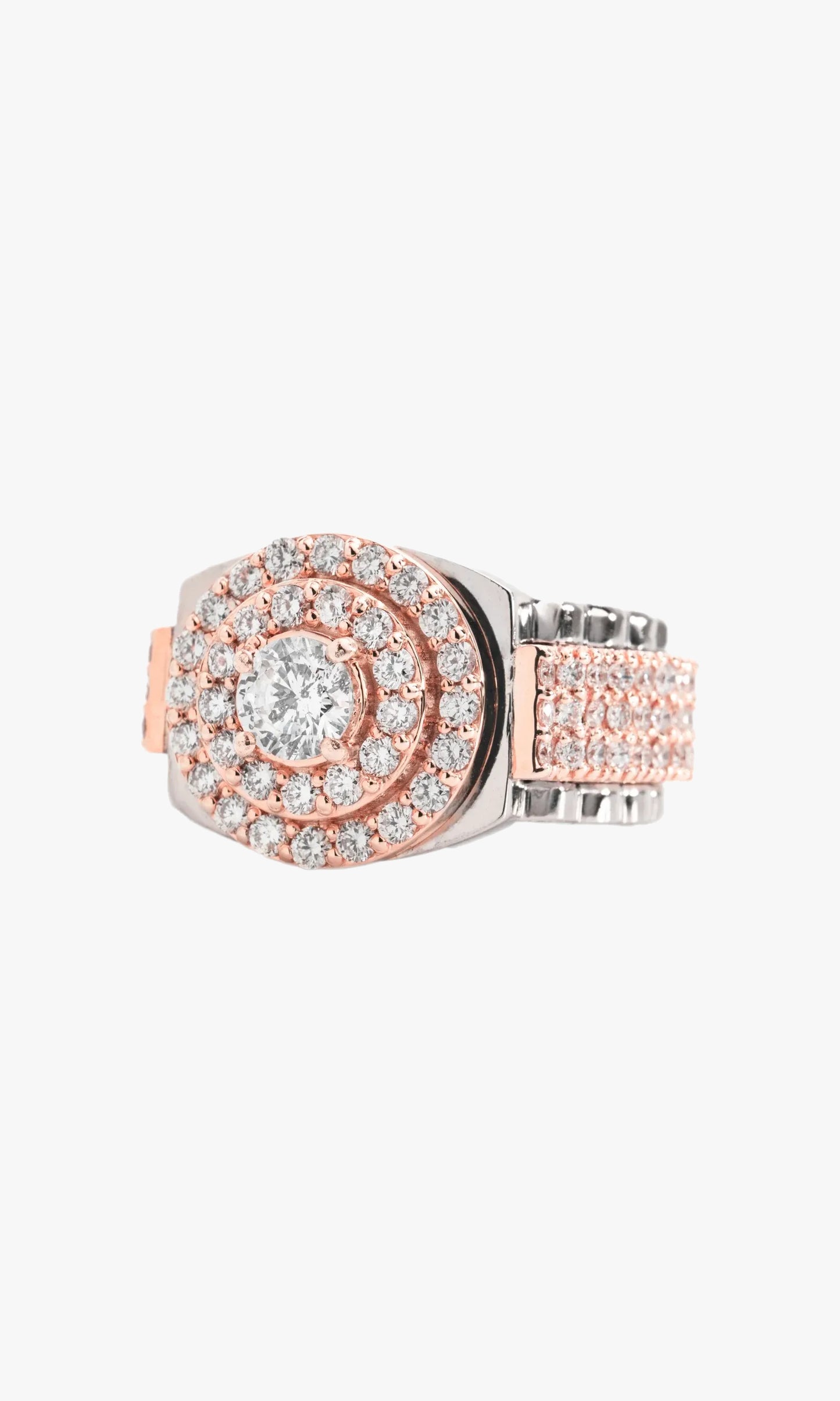 Diamond Ring With Center Stone