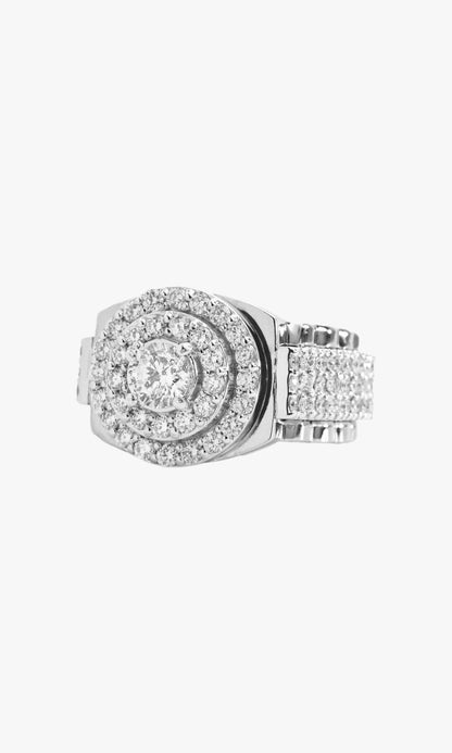 Diamond Ring With Center Stone