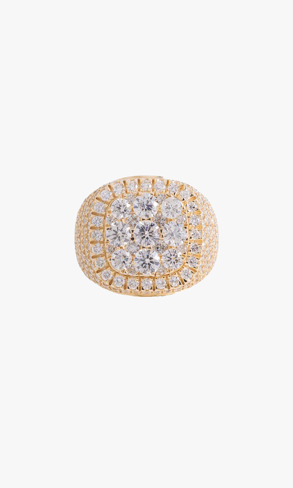 9 Stones Ring For Men With Diamonds