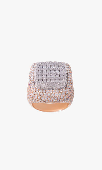 Iced Out Ring For Men With Diamonds