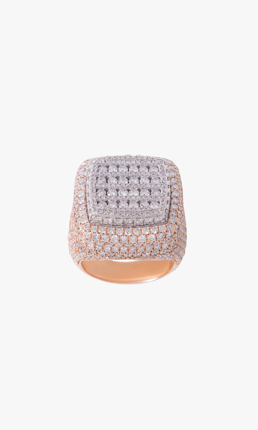 Iced Out Ring For Men With Diamonds